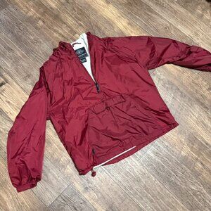 Charles River Maroon Rain Coat